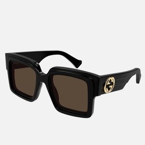 Gucci Black Square Sunglasses
